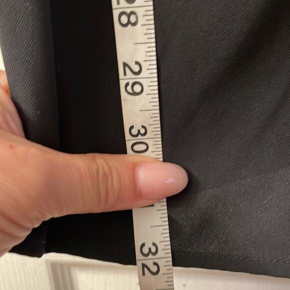 Mustard Seed Black Long sleeve Caged V-Neck Double pocket shorts romper size L - Picture 11 of 12